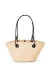 Loewe Anagram-logo leather-trim woven basket bag 3 of 7